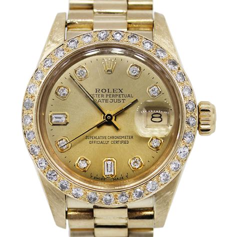 how much gold is in a ladies rolex president|18k gold rolex women's watch.